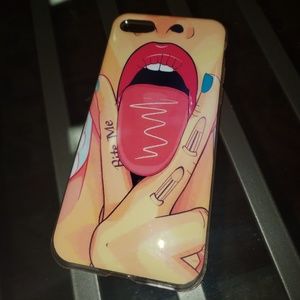 Bite me iphone 7 case